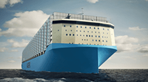 methanol powered containership