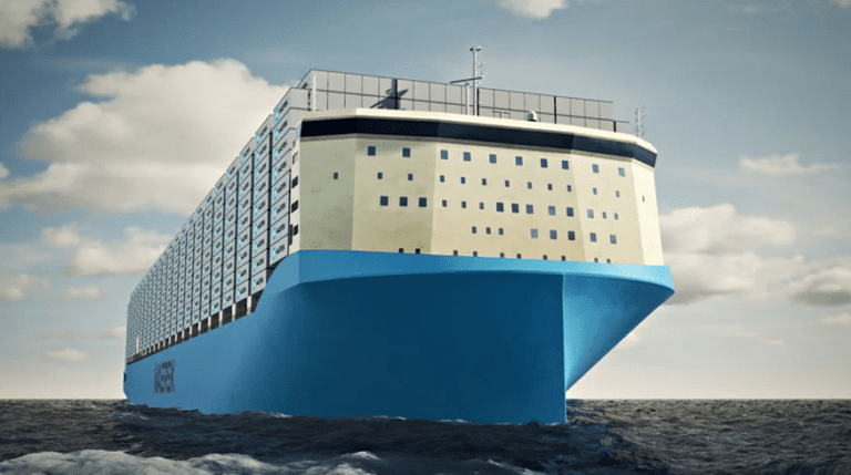 methanol powered containership