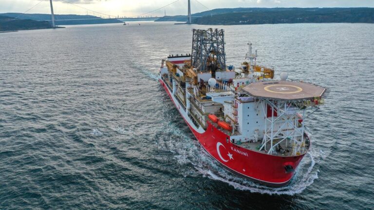 Turkish drillship flow tests