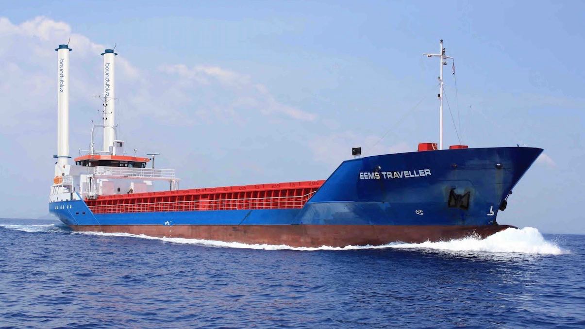 Another general cargo ship with wind-assisted propulsion