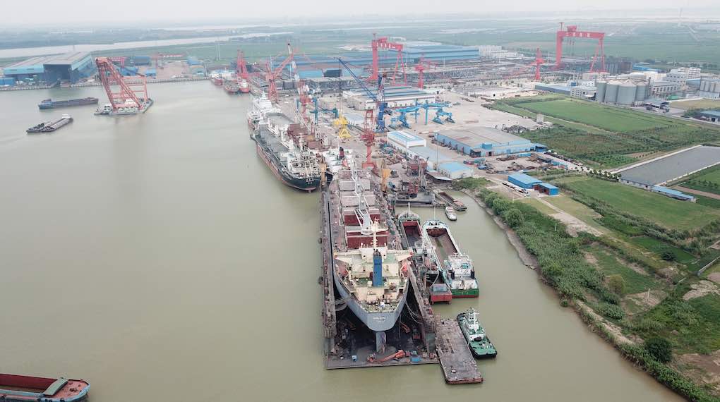 Chinese shipyards 2022